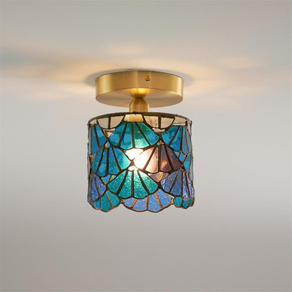 Plafonnier en verre Bloom