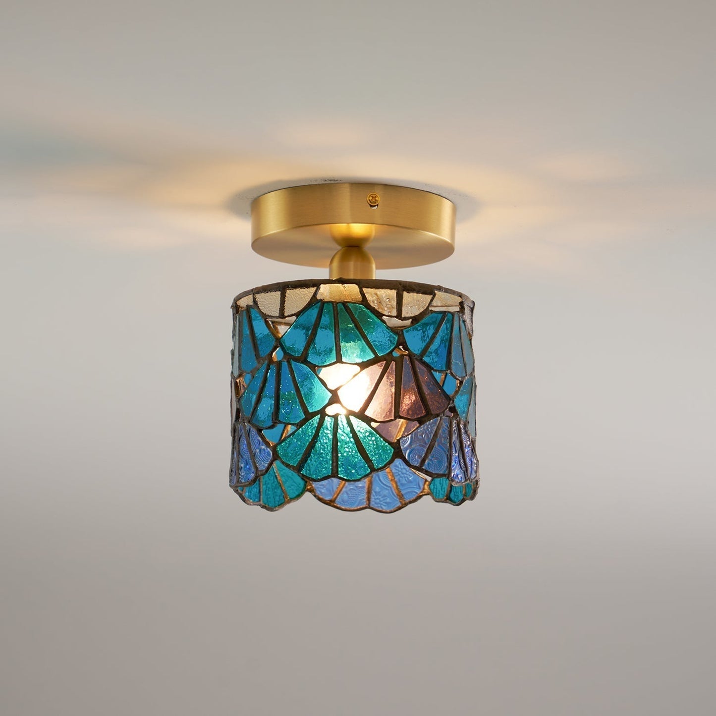 Plafonnier en verre Bloom