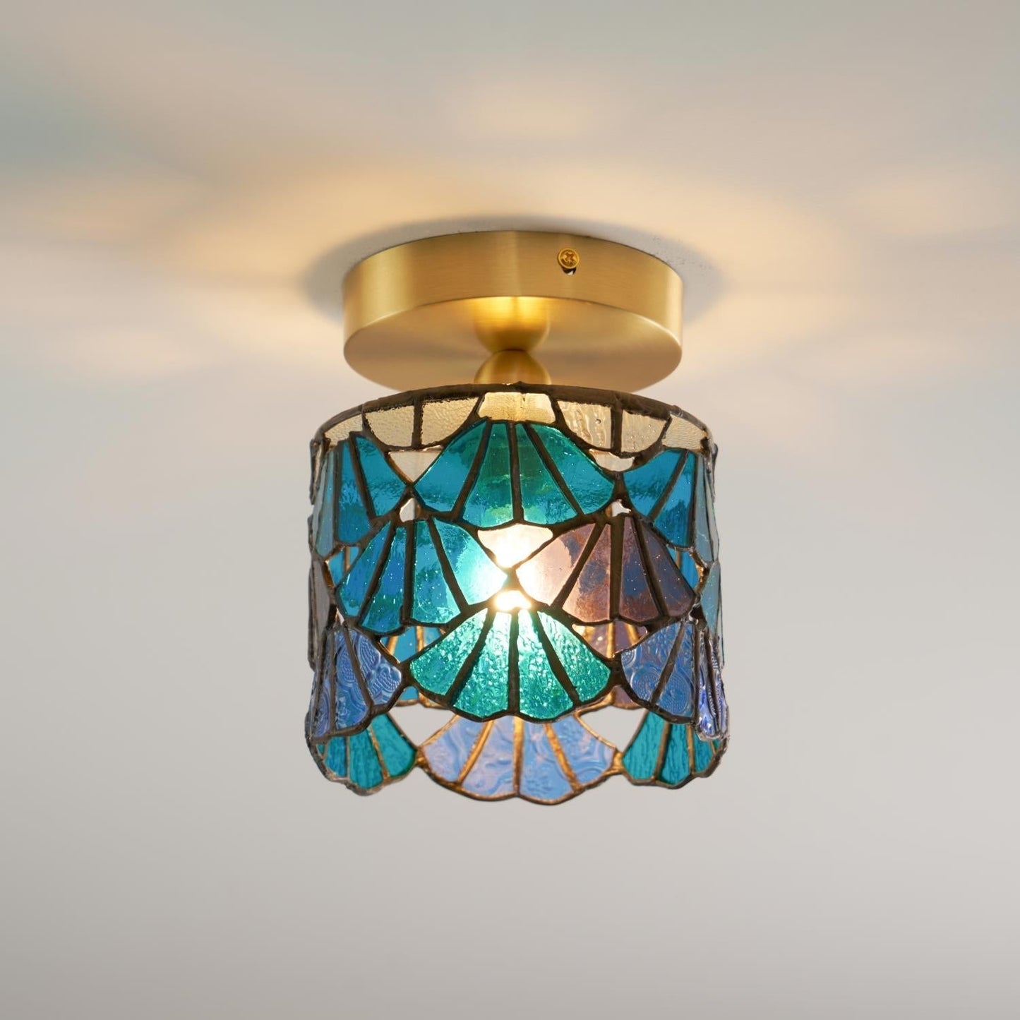 Plafonnier en verre Bloom