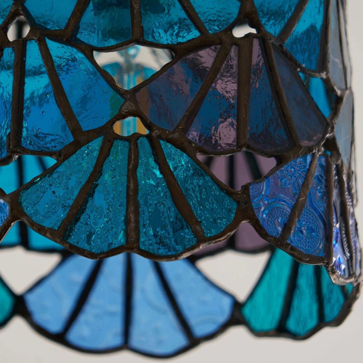 Plafonnier en verre Bloom