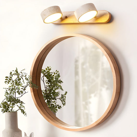 Tuelo Travertine Indoor Wall Light Neutral