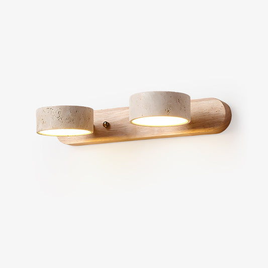 Tuelo Travertine Indoor Wall Light Neutral