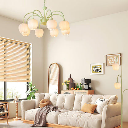 Tulip Fresh Chandeliers Glass