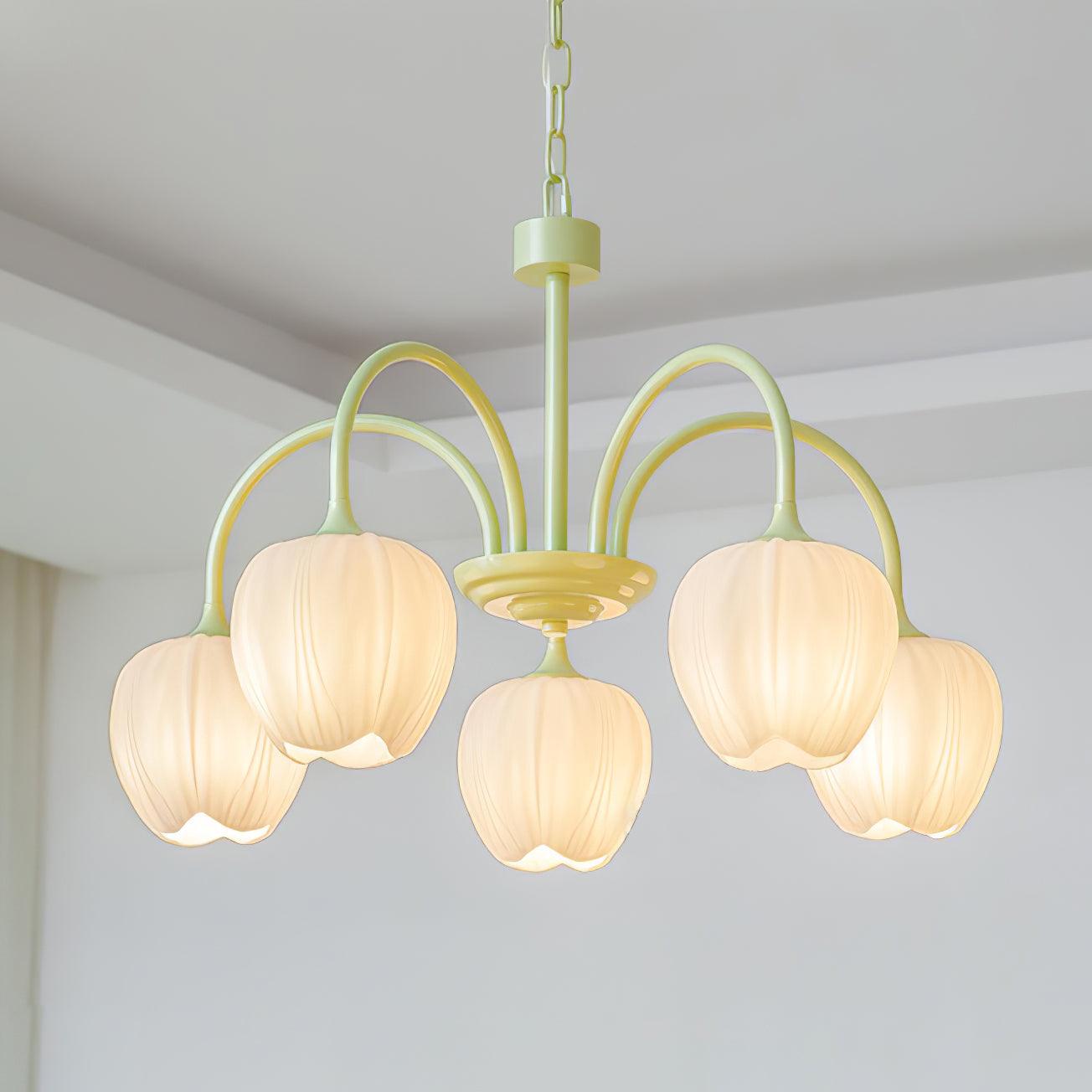 Tulip Fresh Chandeliers Glass