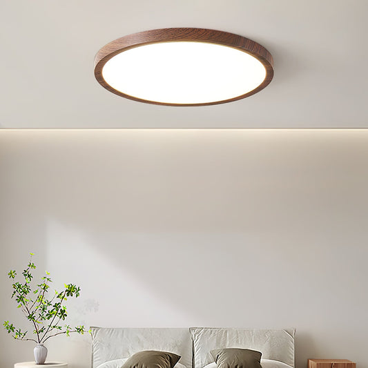 Plafonnier rond ultra-plat Ivera