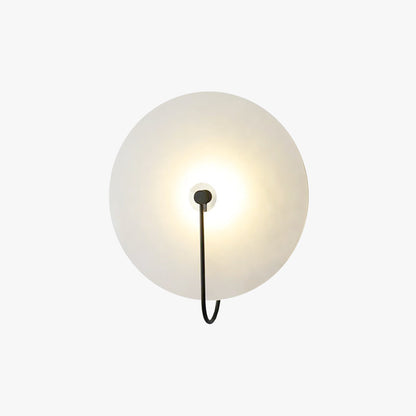 Kristy Alabaster Applique Murale LED Ronde Circulaire Iconique