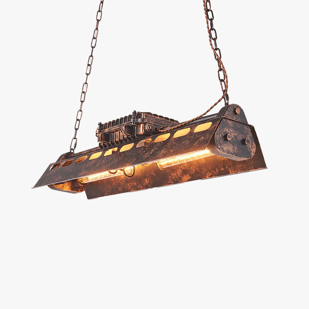 Lustre industriel Steampunk Noah