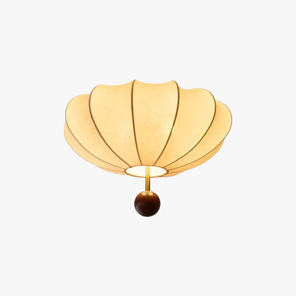 Willow Ceiling Light Marceline Wood & Fabric