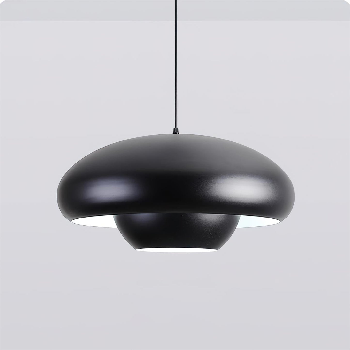 Duvio Black Pendant Light