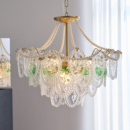 Havin Chandelier Lustrous pearls
