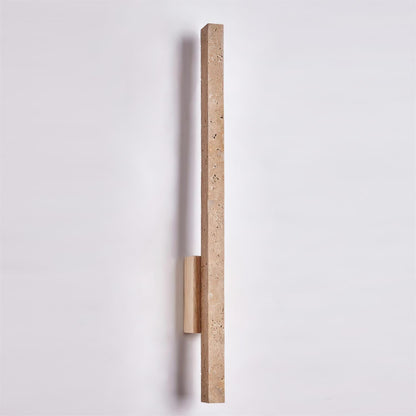 Opalyn Slim Travertine Wall Lamp