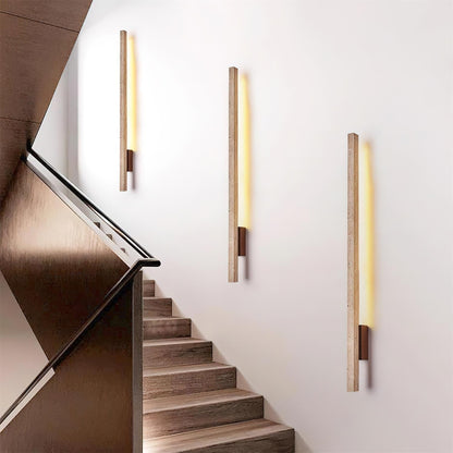 Opalyn Slim Travertine Wall Lamp