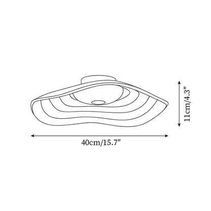 Zeylo Wave Ceiling Lamp