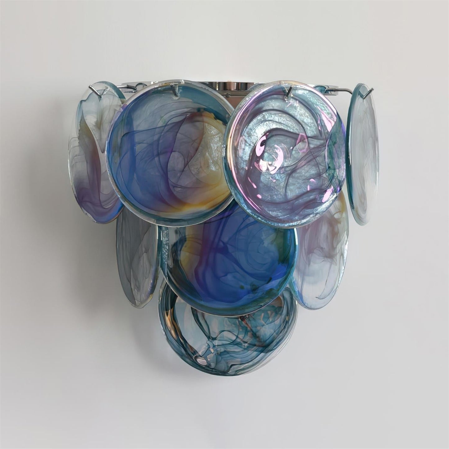Ephira Multicolor Glass Wall Lamp