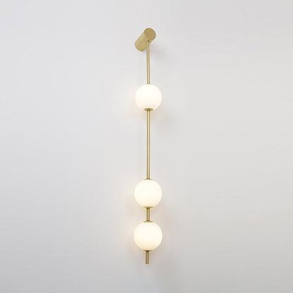 Valentina Vertical Balls Wall Lamp