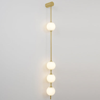 Valentina Vertical Balls Wall Lamp