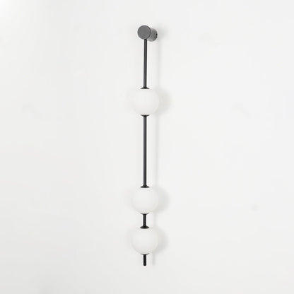 Valentina Vertical Balls Wall Lamp