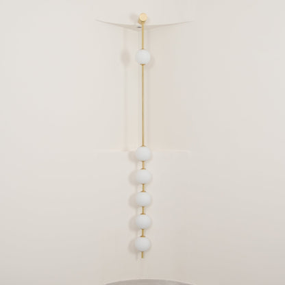Valentina Vertical Balls Wall Lamp