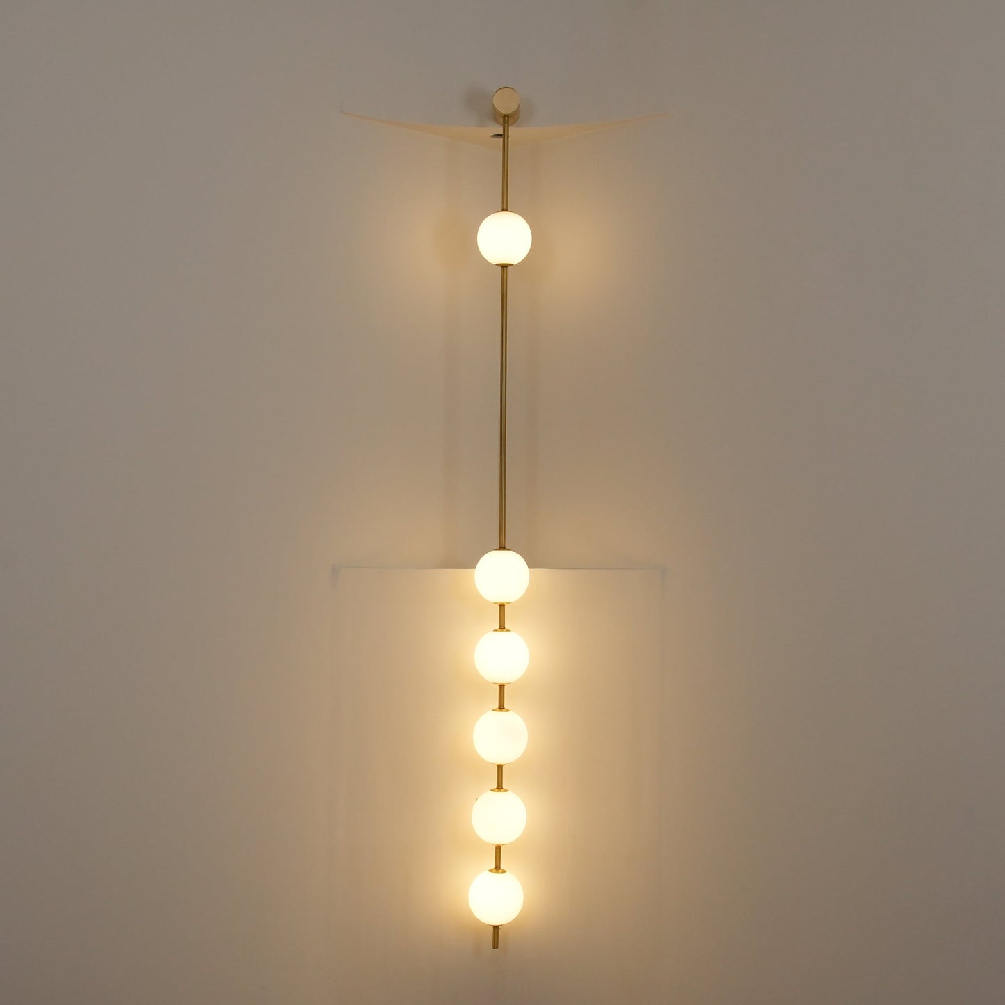 Valentina Vertical Balls Wall Lamp