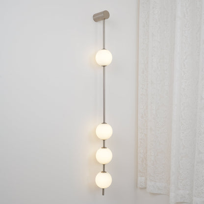 Valentina Vertical Balls Wall Lamp
