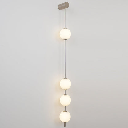Valentina Vertical Balls Wall Lamp