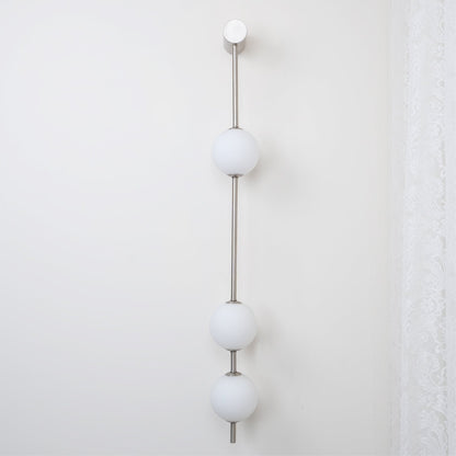 Valentina Vertical Balls Wall Lamp
