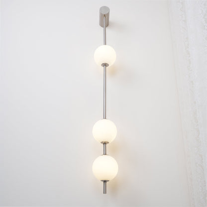 Valentina Vertical Balls Wall Lamp