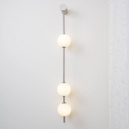 Valentina Vertical Balls Wall Lamp