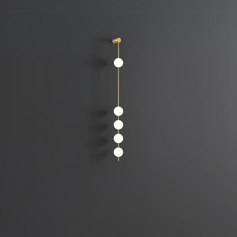 Valentina Vertical Balls Wall Lamp