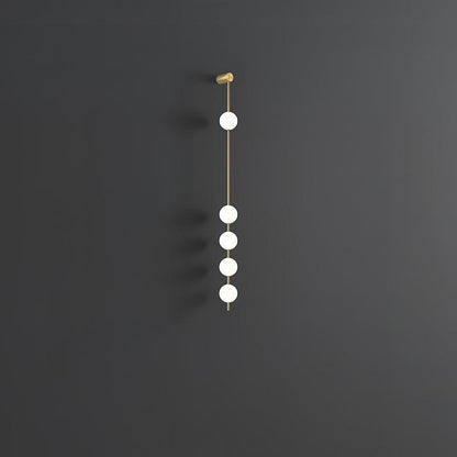 Valentina Vertical Balls Wall Lamp