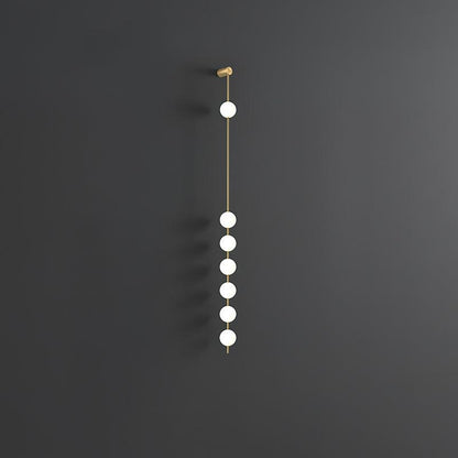 Valentina Vertical Balls Wall Lamp