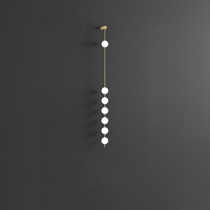 Valentina Vertical Balls Wall Lamp