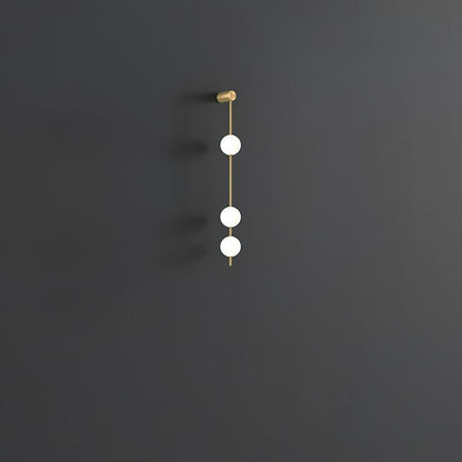 Valentina Vertical Balls Wall Lamp