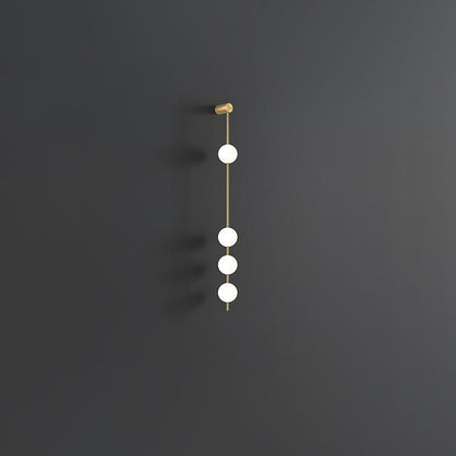 Valentina Vertical Balls Wall Lamp