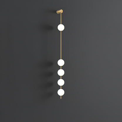 Valentina Vertical Balls Wall Lamp