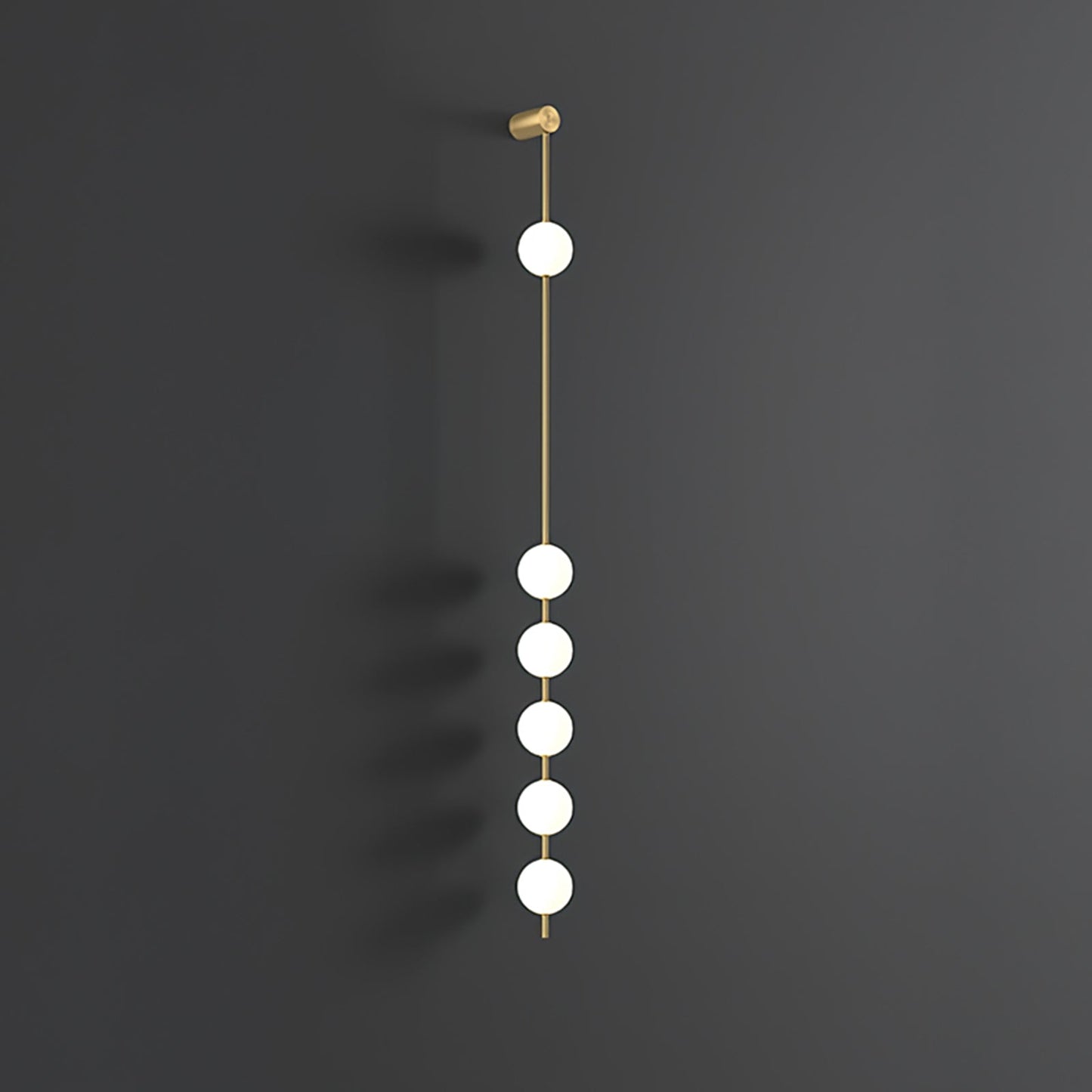 Valentina Vertical Balls Wall Lamp
