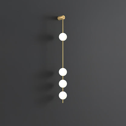 Valentina Vertical Balls Wall Lamp