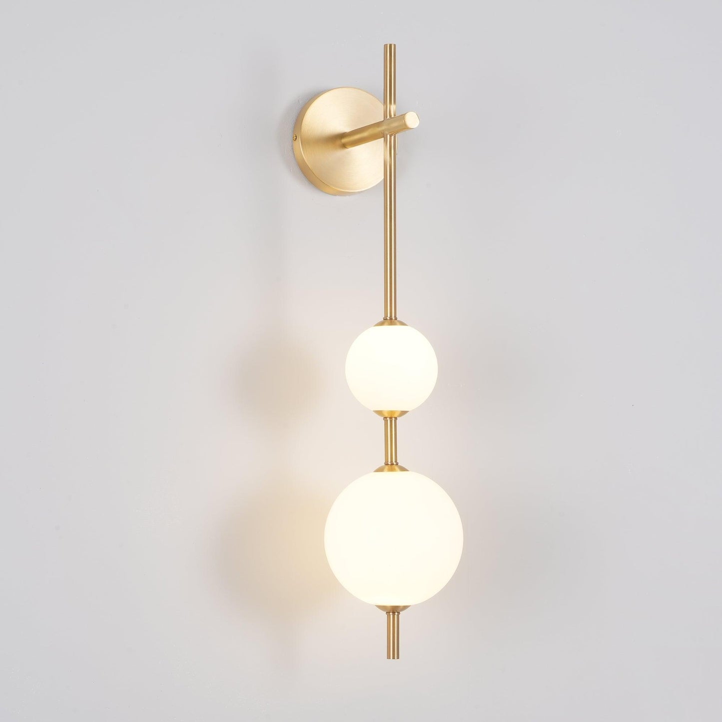 Cerin Vertical Globe Wall Lamp