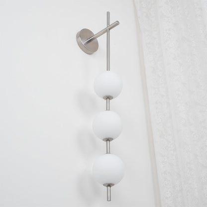 Cerin Vertical Globe Wall Lamp
