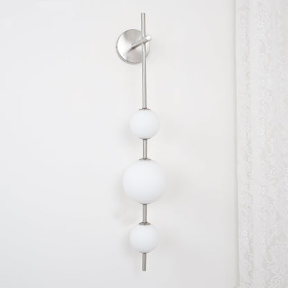 Cerin Vertical Globe Wall Lamp
