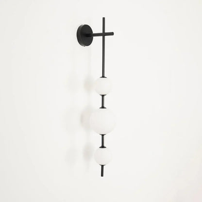 Cerin Vertical Globe Wall Lamp