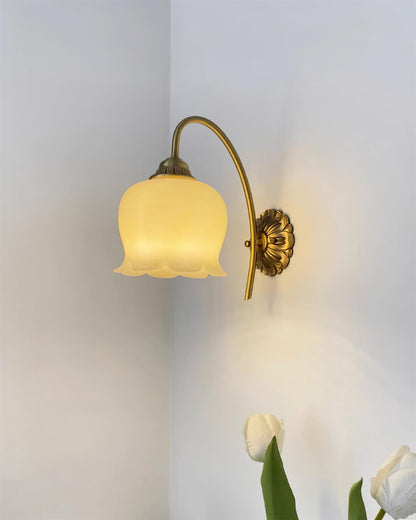 Bellora Vintage Gold Wall Lamp