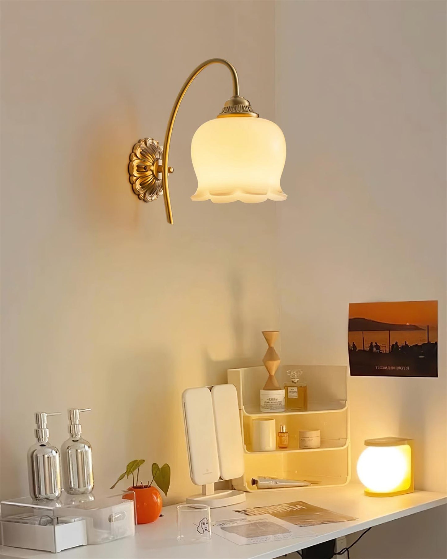 Bellora Vintage Gold Wall Lamp