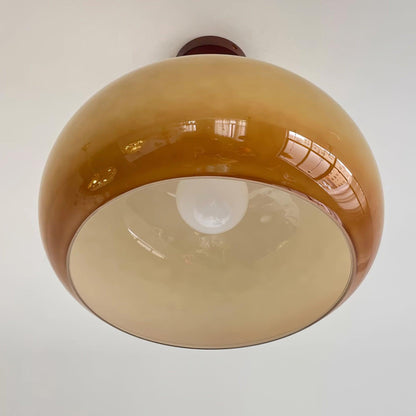 Liora Amber Glass Ceiling Light