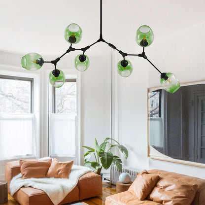 Kirae Nordic Modern Glass Pendant Light Clear Bubble