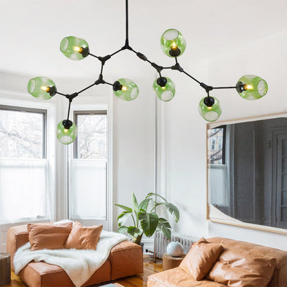 Kirae Nordic Modern Glass Pendant Light Clear Bubble