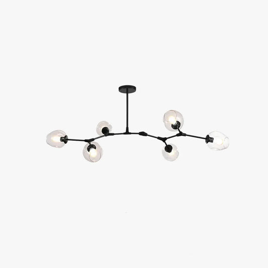 Kirae Nordic Modern Glass Pendant Light Clear Bubble