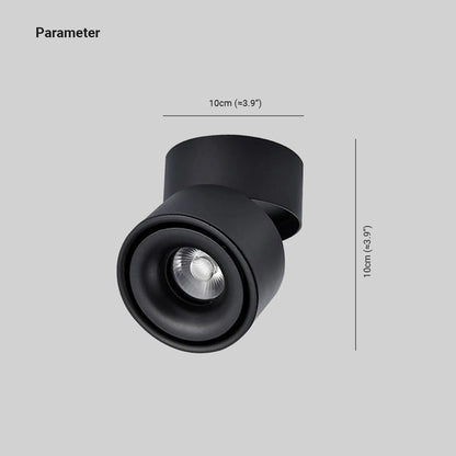 Thyn Round Rotatable Ceiling Light Spotlight