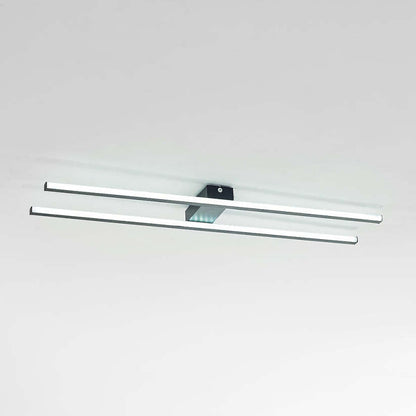 Arisha Modern Minimaliste Flush Mount Ceiling Light, Double-Linear