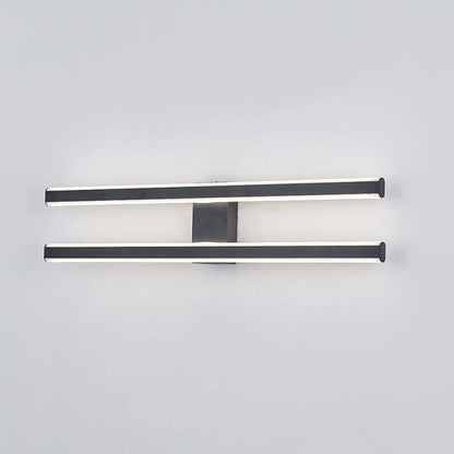 Arisha Modern Minimaliste Flush Mount Ceiling Light, Double-Linear